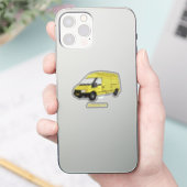 Lieferwagenillustrierung Aufkleber (Telefon)