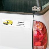 Lieferwagenillustrierung Autoaufkleber (Auf Lkw)