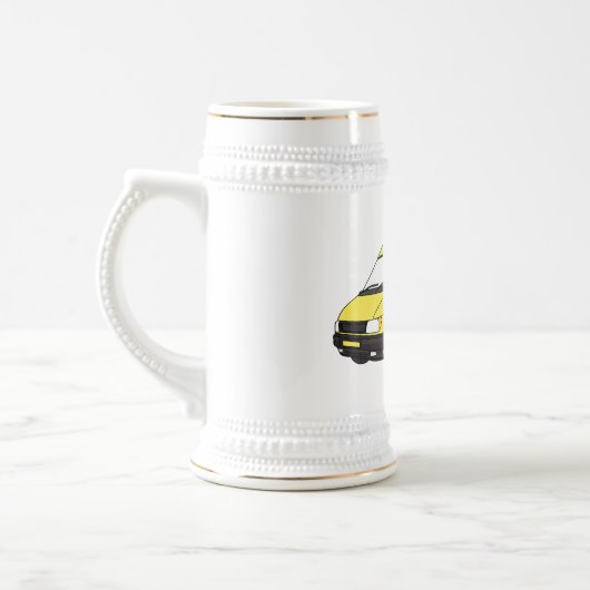 Lieferwagenillustrierung Bierglas (Links)