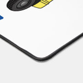 Lieferwagenillustrierung Schreibtischunterlage (Ecke)