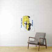 Lieferwagenillustrierung Wandteppich (Beispiel)