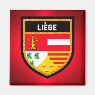 Liège Flagge Magnet