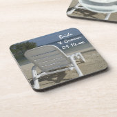 Liege Wedding Getränkeuntersetzer (Linke Seite)