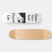 "Liegen Sie nicht " Skateboard (Horizontal)