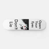 "Liegen Sie nicht " Skateboard (Horizontal)