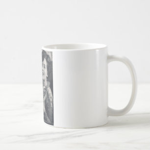 Liegende Tätowierte Dame Kaffeetasse