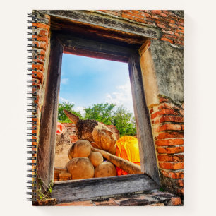 Liegender Buddha, Ayutthaya Notizblock