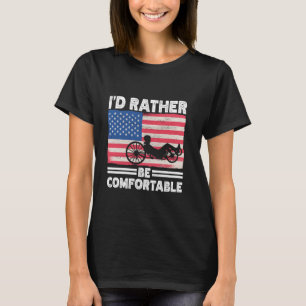 Liegendreirad fahren Liegerad T-Shirt