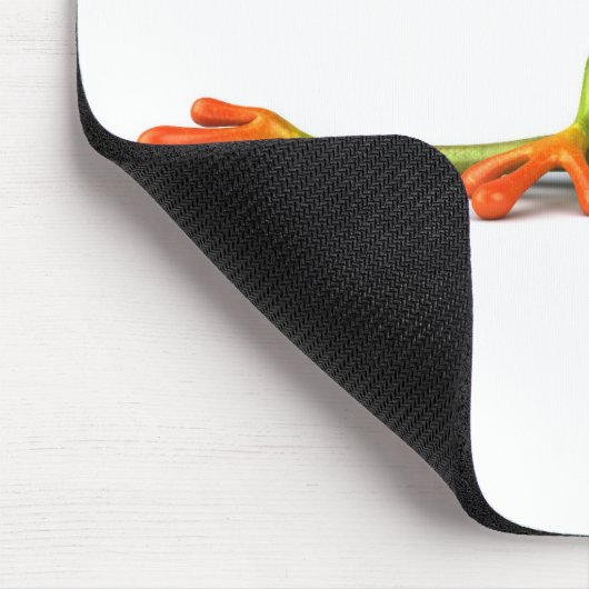 Liegenfrosch des Spaßes! Mousepad (Ecke)
