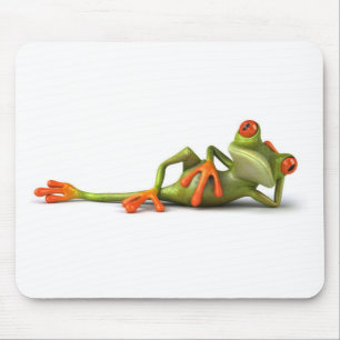 Liegenfrosch des Spaßes! Mousepad