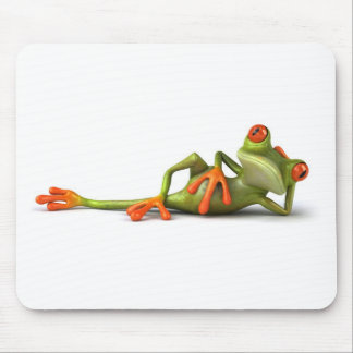 Liegenfrosch des Spaßes! Mousepad