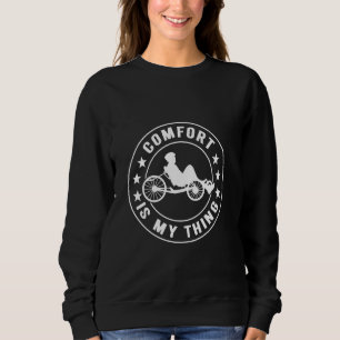 Liegerad Trike Liegerad Sweatshirt
