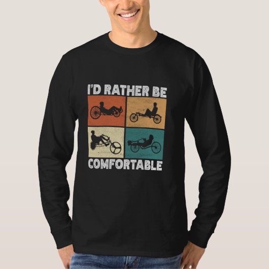 Liegerad Trike Liegerad T-Shirt (Vorderseite)