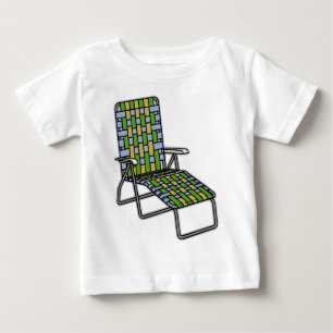 Liegestuhl für den Rasen Baby T-shirt