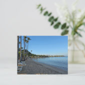 Liegestuhl, Strandpostkarte Postkarte (Stehend Vorderseite)