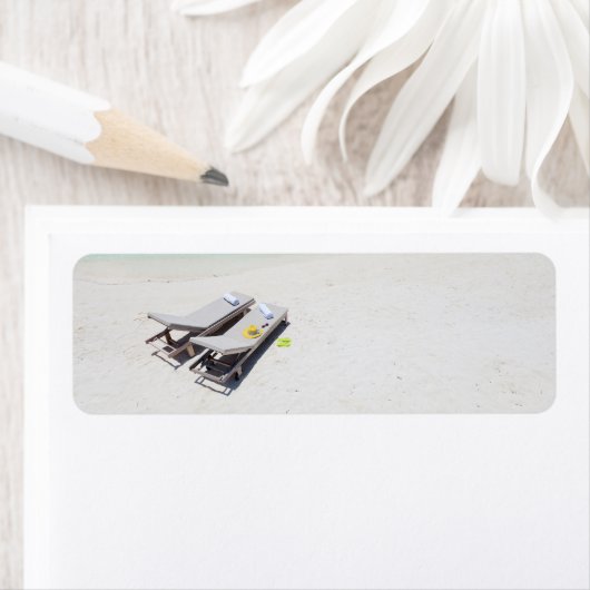 Liegestühle am Strand (Insitu)