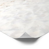 Liegestühle am Strand Poster (Ecke)