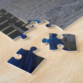 Liegestühle am Strand von St. Pete bei Sonnenunter Puzzle (Seite)