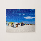 Liegestühle an der Nordsee Puzzle (Horizontal)