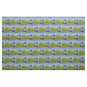 Liegestühle an der Nordsee Stoff (Fat Quarter (45,7 x 55,9 cm))