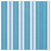 Liegestühle aus blauem, grünem Morgen Stoff (Nahaufnahme)