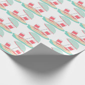 Liegestühle Geschenkpapier (Ecke)