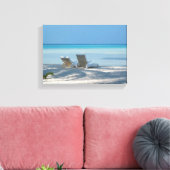 Liegestühle Leinwanddruck (Insitu (Wohnzimmer))