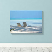 Liegestühle Leinwanddruck (Insitu (Holzboden))