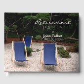 Liegestühle Personalisierte Pension Gästebuch 1 (Vorderseite)