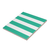 Liegestuhlstreifen grün und weiß fliese (Seite)