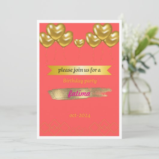 Liegetag Einladung (Stehend Vorderseite)