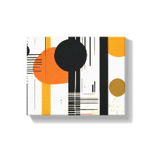 Lienzo círculos abstractos
