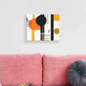 Lienzo círculos abstractos leinwanddruck (Insitu (Wohnzimmer))