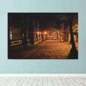 Lienzo Ciudad nocturna  Leinwanddruck (Insitu (Holzboden))