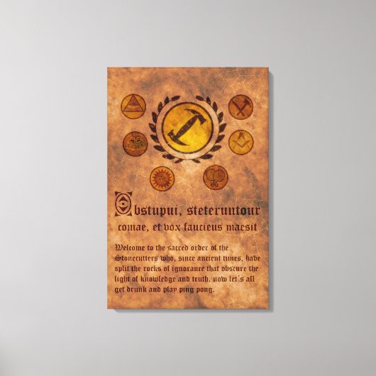 Lienzo Cuadro Los Simpsons Magios stonecutters Leinwanddruck (Vorderseite)