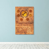 Lienzo Cuadro Los Simpsons Magios stonecutters Leinwanddruck (Insitu (Holzboden))