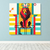 Lienzo David Leinwanddruck (Insitu (Holzboden))