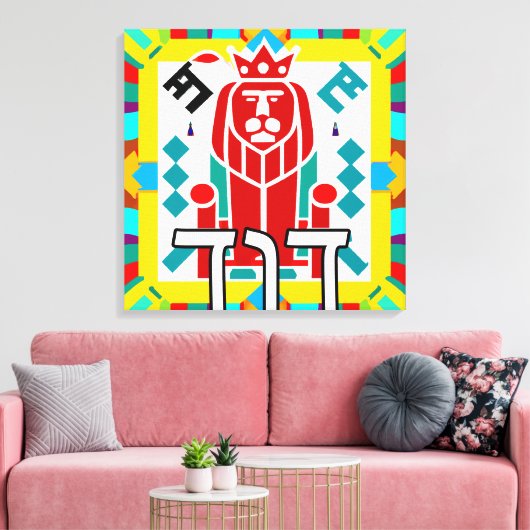 Lienzo David Leinwanddruck (Insitu (Wohnzimmer))