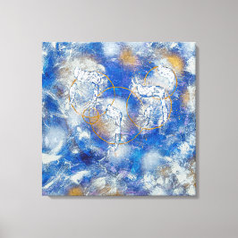 Lienzo De Imitación YHWH יהוה- Yud Hei Wav Hei Leinwanddruck