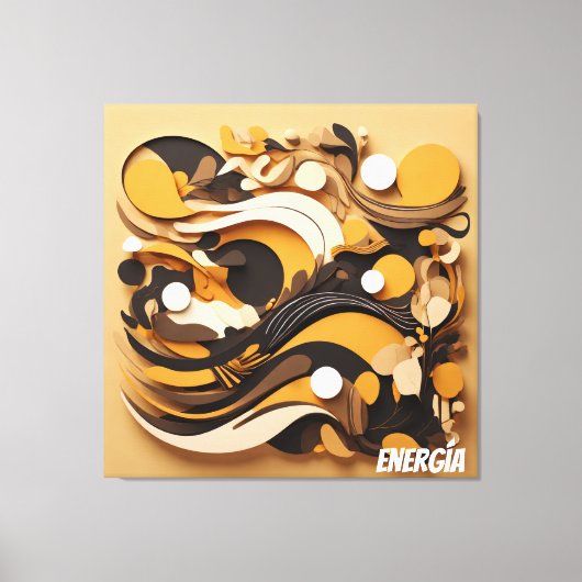 Lienzo Decorativo Biodiversidad Solar Energía Leinwanddruck (Vorderseite)