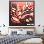 Lienzo Decorativo Biodiversidad Tropical Vitalidad Leinwanddruck (Insitu (Schlafzimmer))