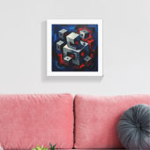 lienzo decorativo leinwanddruck (Insitu (Wohnzimmer))