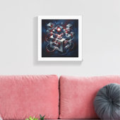 lienzo decorativo leinwanddruck (Insitu (Wohnzimmer))