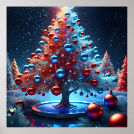 Lienzo Decorativo navidad 1 - 002 Poster