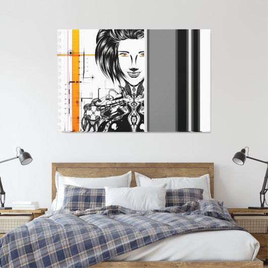 Lienzo Leinwanddruck (Insitu (Schlafzimmer))