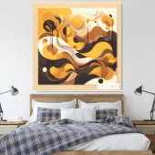 Lienzo Solar Renacer y Naturaleza Leinwanddruck (Insitu (Schlafzimmer))