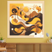 Lienzo Solar Renacer y Naturaleza Leinwanddruck (Insitu (Wohnzimmer))