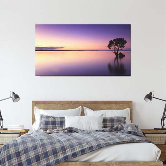 Lienzo Tríptico Paisaje Natural Lago Leinwanddruck (Insitu (Schlafzimmer))