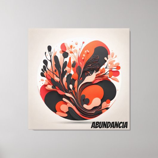 Lienzo Tropical Abundancia y Naturaleza Leinwanddruck (Vorderseite)