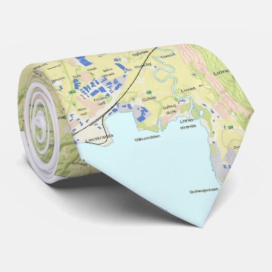 Lierdalen Krawatte (Gerollt)